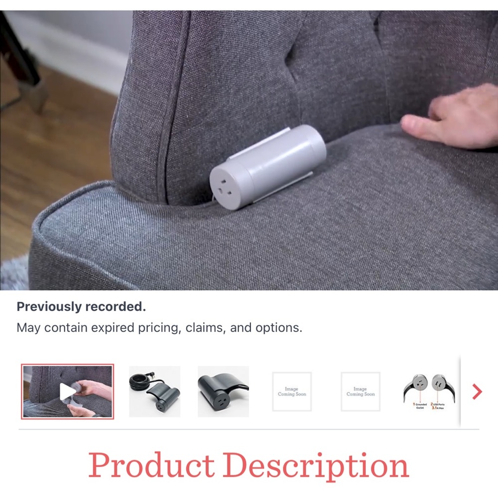Sofa socket